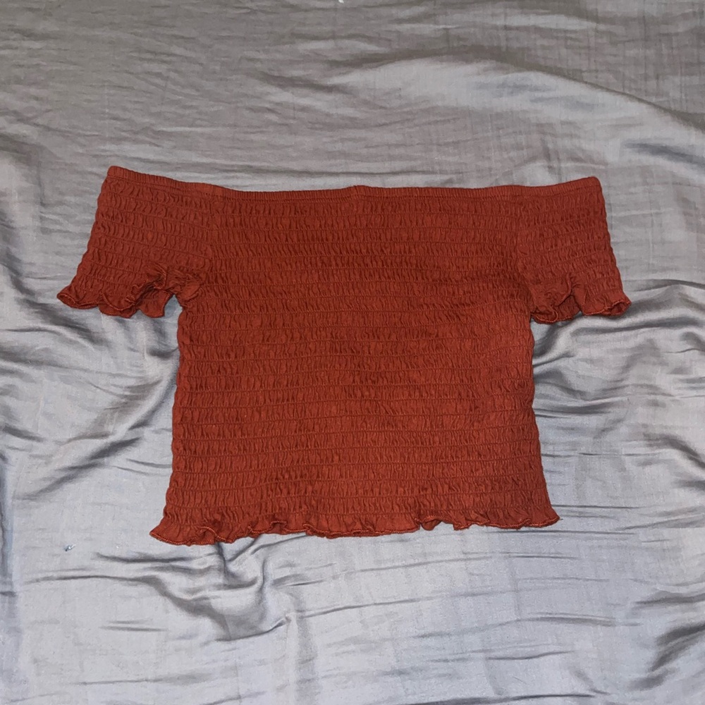 Arizona off the shoulder crop top size small
